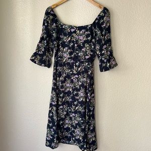 Off The Shoulder Midi Dress